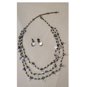 Necklace & Earrings Set New